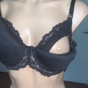 Pretty NURSING bra w/underwire & lace detail 34DD